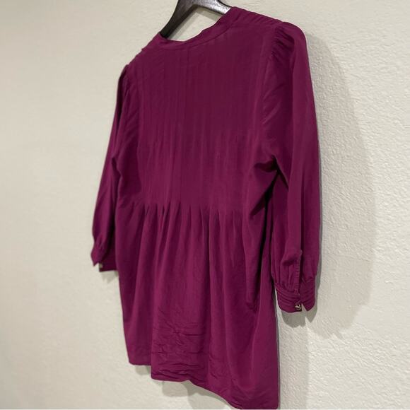 JOIE Silk Blouse Womens Button Down Romantic Size Small - Picture 4 of 7